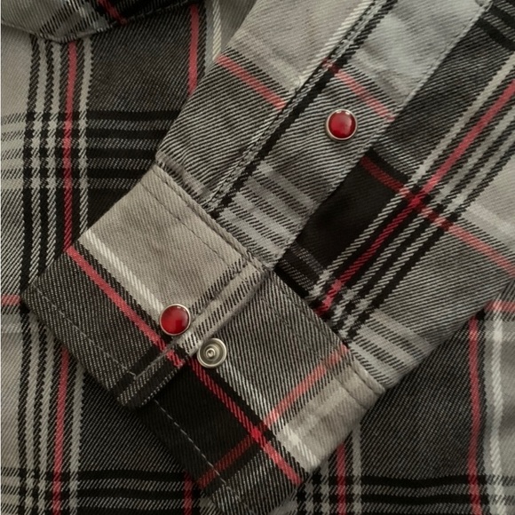 NWT Mint Speed Shop Flannel - Picture 2 of 5